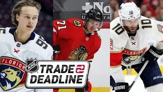 Panthers Trade Connolly, Stillman, Borgstrom to Blackhawks for Carlsson, Wallmark | NHL Trade News