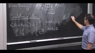Two dimensional conformal field theory Cachazo lec1