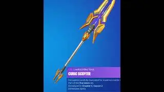Fortnite Cubic Scepter pickaxe