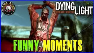 Dying Light Funny Moments - Zombies Kills, Huge Gun, Explosions