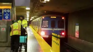 MTA Maryland Metro SubwayLINK (165) Train Departs Charles Center