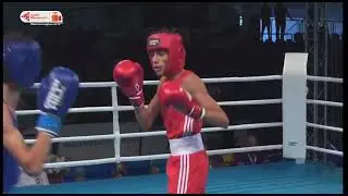 ANTHONY EL MOETY (ITA) vs HEMAL HAMDAM  (GER) European Championships Semi-Final 48KG Men