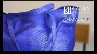 So-Love Tote- Exotic Skin by Katja Tamara