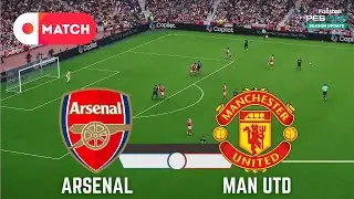 Manchester United vs Arsenal | League 2025 eFootball PES 21 Gameplay Simulation