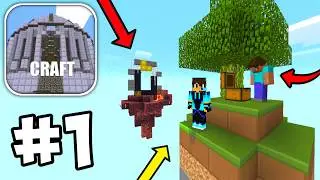 Minicraft New Skyblock 2025 | Multiplayer Survival Walkthrough Gameplay Part 1