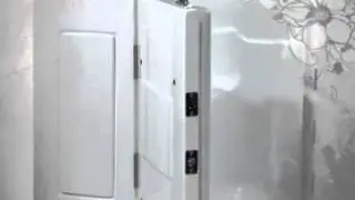 Senioren Dusche Sitzbadewanne Sitzwanne Duschbadewanne mit T&uuml;r Pool A108D - trendbad24.de