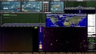 ARISS ISS QSO radioaficionados, 437.800 MHz, Directo, recibira en Espa&ntilde;a el 06/01/2026 a 23:05 UTC.