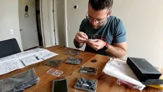 Clockwork Pi GameShell assembly time-lapse