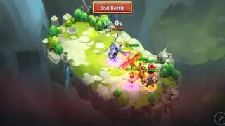 Castle Clash Huge Damage Demon Solo