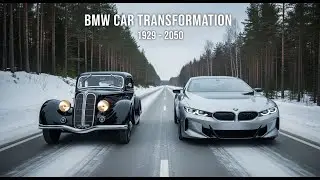 BMW Evolution 1929–2050 | Classic to Future Cars in AR