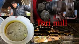 Tori mill/oil press machine//ghar ko kam ❤️❤️