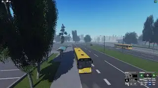Linia 6 - Solaris Urbino 15 II #34 ( Tramwaje Śląskie R-4 ) - Roblox #95