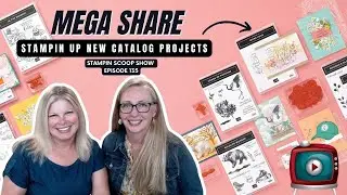 🔴  New 2022 Stampin' Up! Mini Catalog & Mega Card Share!!
