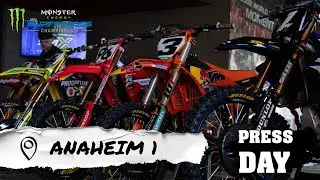 Supercross Anaheim A1 Press Day - Interview