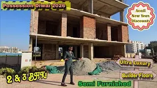 Ultra Luxury Independent Floors | Modular Kitchen, AC, EV Charging | Semi Furnished | All Amenities