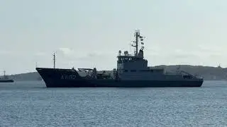 SNELLIUS (A 802) Ankunft nach Baltic Operations / BALTOPS 2025 im Marinest&uuml;tzpunkt Kiel 20.6.2025