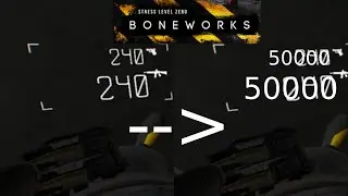 How to get infinite ammo in BONEWORKS (CHEATS)