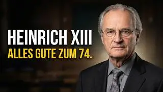 Kraft f&uuml;r HEINRICH XIII Prinz Reu&szlig; zum 74 Geburtstag 🖤🤍❤️