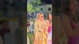 Rabeeca Khan's Mayum #rabeecahussain #rabeecakhan #hussaintareen #trending #wedding #shortmusic