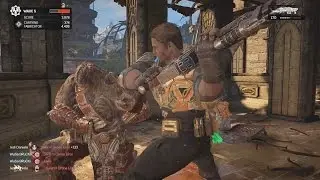 Gears of War 4 Horde 3.0 - Scout Class Gameplay on Gridlock Map