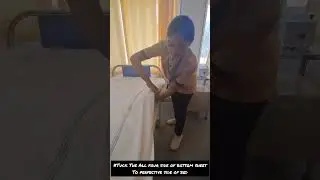 Bed making procedure #dvvpf#Bedmaking #nursingskills#nursingstudents#nursingpreparation