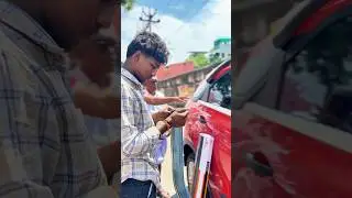 Nexon Door Visors Instalation #kanchicardecors #trendingreels #shortvideo #reelsvideo
