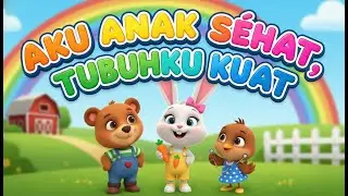 Aku Anak Sehat Tubuhku Kuat 🍎 Lagu Anak Indonesia Populer | Video Animasi 3D Cover PazaKids Channel