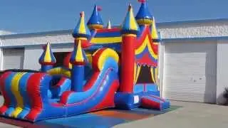 Inflatable  Big Top Combo By Unique Jumpers For Sale