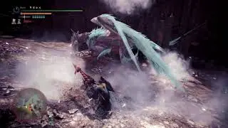 MHW ICEBORNE : PURE SOLO Gunlance (Normal Shells Lvl 7) - Tempered Velkhana/Unscripted Hunt.