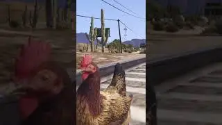 Chicken vs Train #shorts