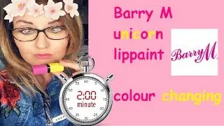 2 minute review Barry M unicorn