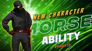 Free Fire New Character Morse Ability ☠️