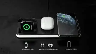 Yestan Wireless Charging Station Compatible with IWatch SE 6 5 4 3 2 1, AirPods Pro Airp