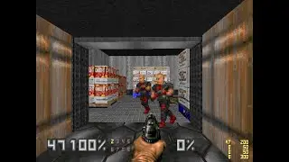 DOOM II - New Map - UAC Storage Compound - UV - First Try!