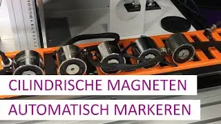 Cilindrische onderdelen lasermarkeren 3D Fiber laser - Calormark