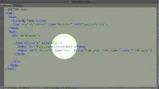 Accessibility: Web Apps: Forms: Part 1