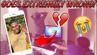 ANOTHER GUY AS MY LOCK SCREEN PRANK ON BOYFRIEND!!!!!