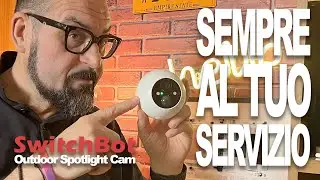 Il tuo mondo sotto la luce: SwitchBot Outdoor Spotlight Cam, sempre al tuo servizio!