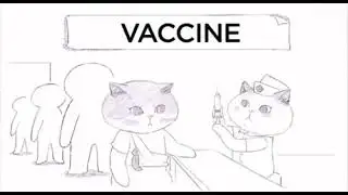 Vacine Coronavirus Animation