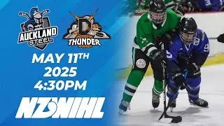 NZWIHL 2025 | Auckland Steel vs. Dunedin Thunder Women | 11th May 2025