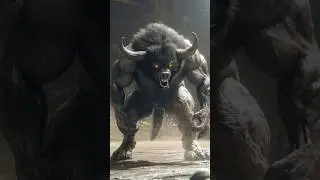 Bolf - Bull x Wolf Hybrid Animal Fusion #hybrid #animal #fusion #hybridanimalfusion #hybrids #shorts
