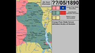 Congo Arab war: 1890 &ndash; 1894