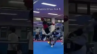 DANGEROUS & DEADLY! Spinning kick knockouts in competition. 🔥
