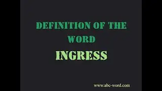 Definition of the word 