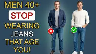 How to Wear Casual Jeans After 40 &ndash; And What to Avoid