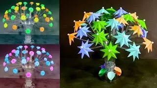 Guldasta | Plastic Bottle Craft ideas | Recycle Material Projects for school | Bottle Craft