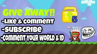 Growtopia- Give away!!  (End if 50 sub)