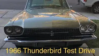 1966 Thunderbird Start up and Test Drive