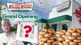 Krispy Kreme Grand Opening - What Did I Order?