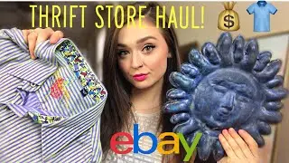THRIFT STORE HAUL! 💰👕 July Thrifting Favorites | Home Decor, eBay Selling, Clothing and more!